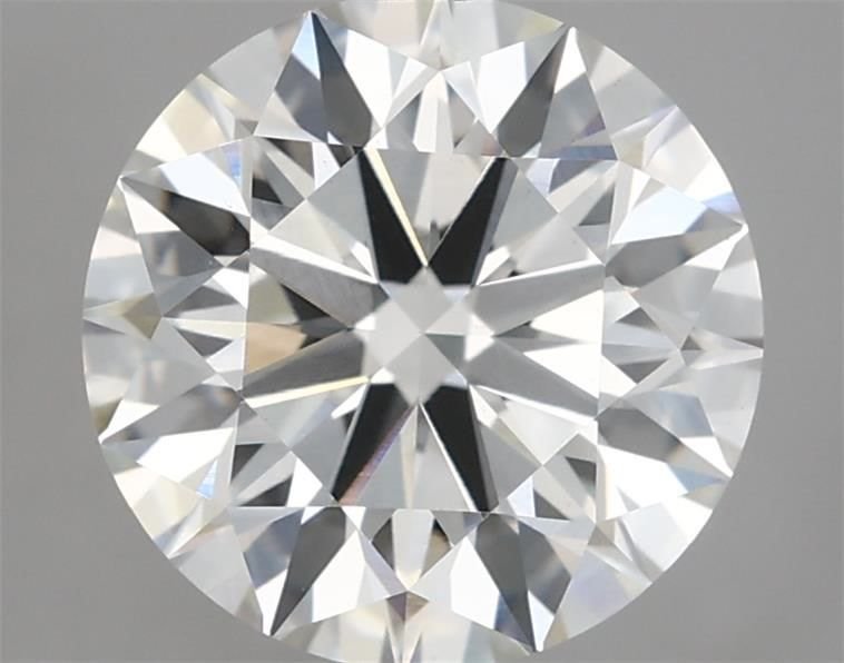 3.02ct I VVS2 Rare Carat Ideal Cut Round Lab Grown Diamond