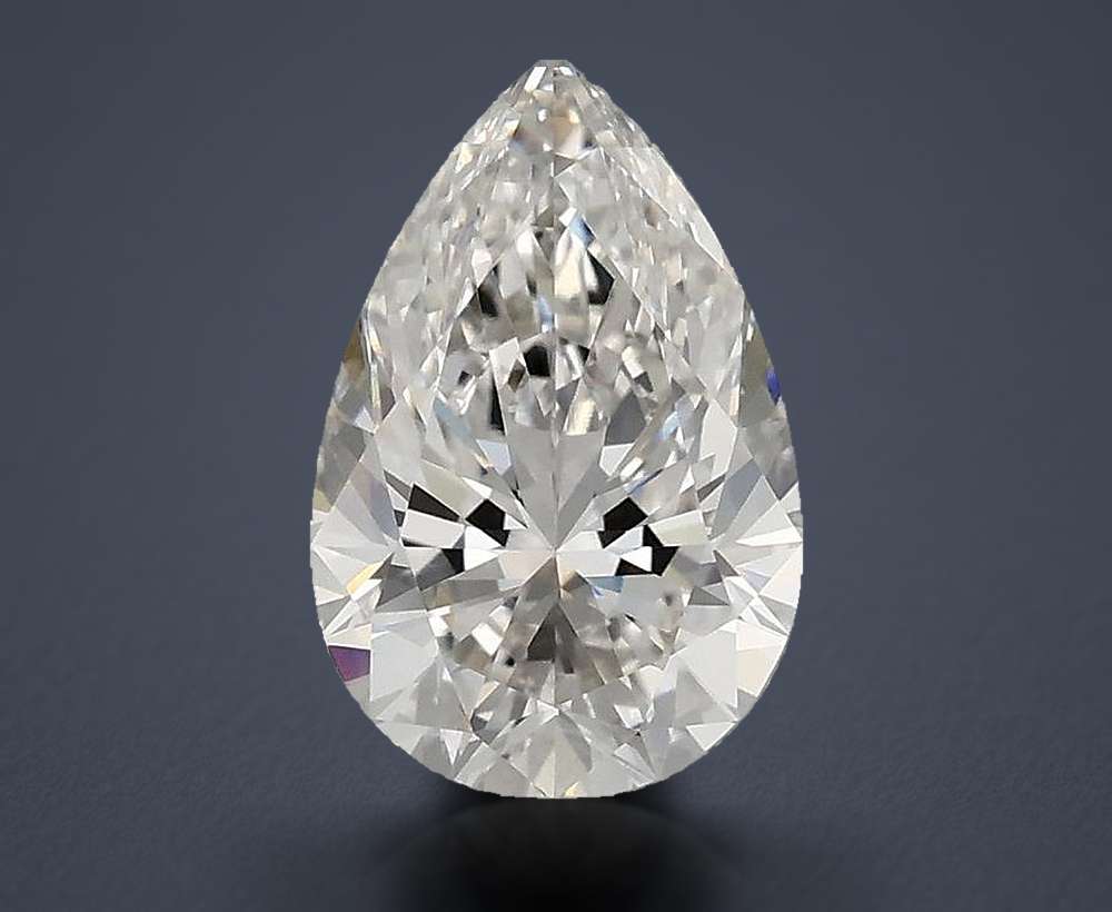 1.60 Carat Pear Lab Diamond