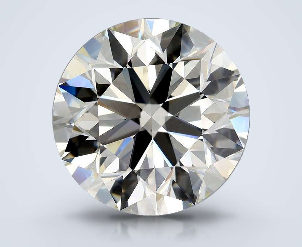 7.01 Carat Round Natural Diamond