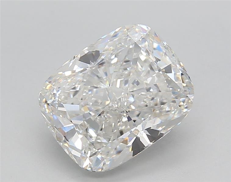 2.73ct F VS1 Rare Carat Ideal Cut Cushion Lab Grown Diamond