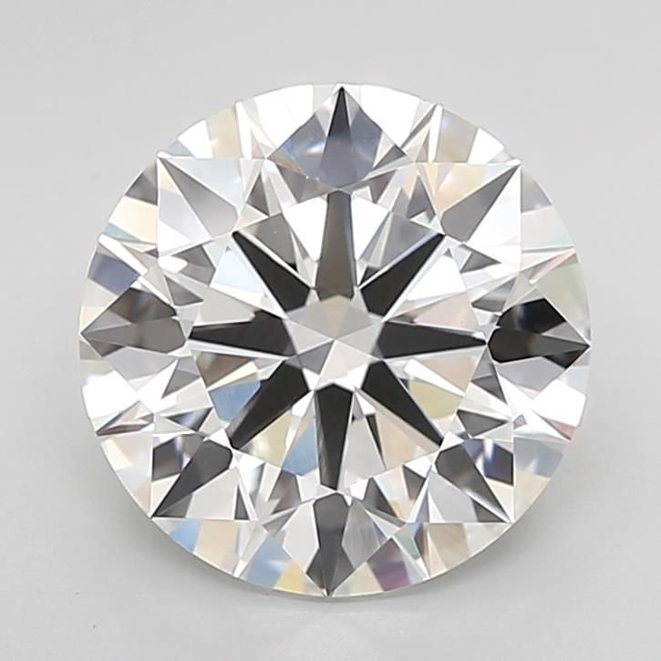 3.58ct F VVS2 Rare Carat Ideal Cut Round Lab Grown Diamond