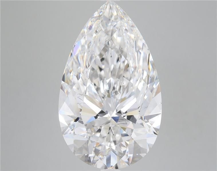 8.02ct F SI1 Rare Carat Ideal Cut Pear Lab Grown Diamond