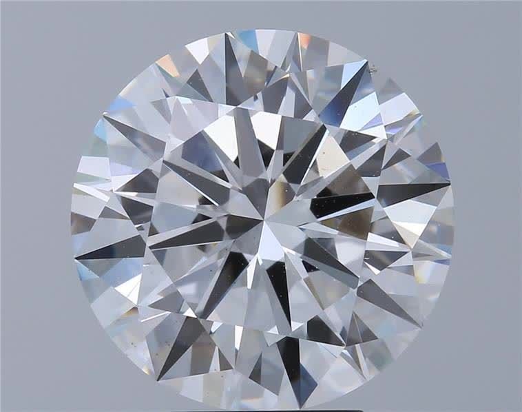 5.76ct E VS2 Excellent Cut Round Lab Grown Diamond