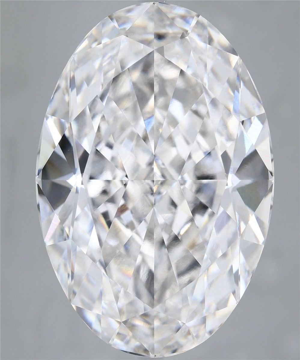20.38ct E VVS1 Very Good Cut Oval Lab Grown Diamond