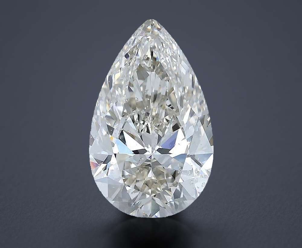 3.01 Carat Pear Natural Diamond