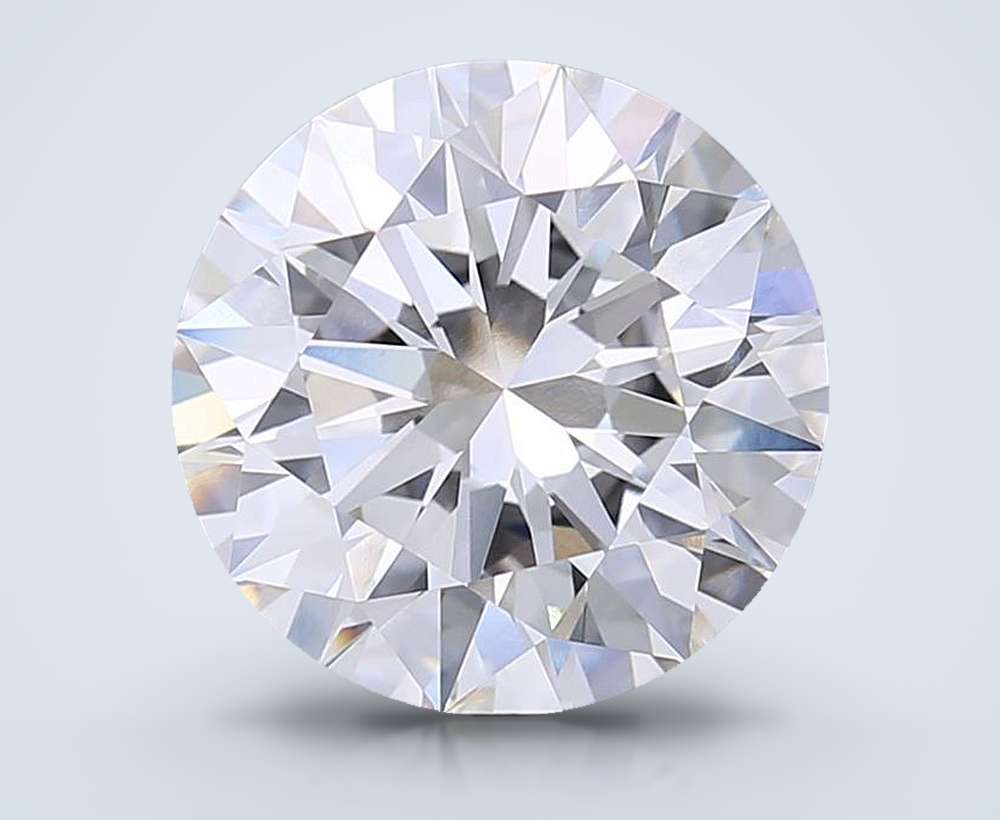 3.74 Carat Round Lab Diamond