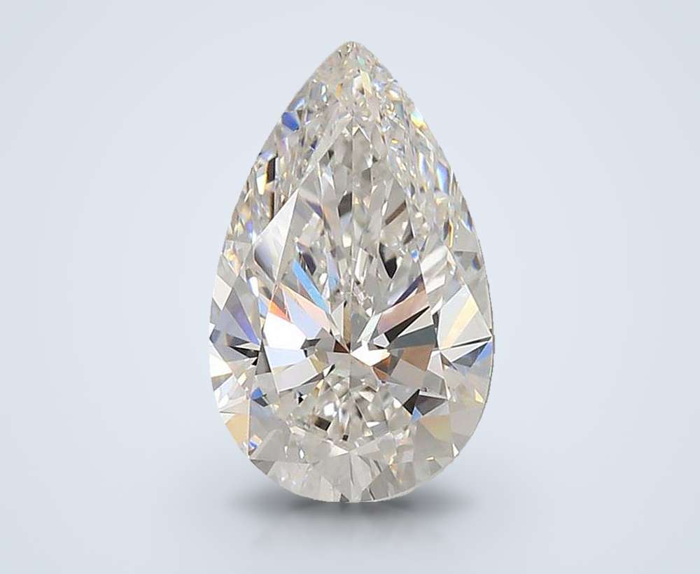 3.56 Carat Pear Lab Diamond