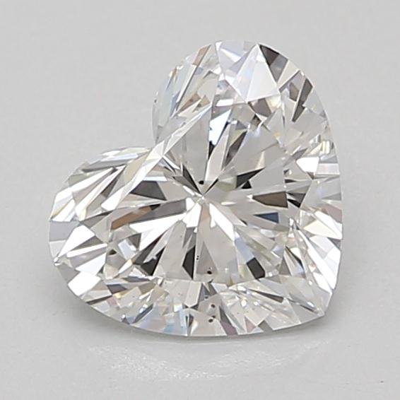 1.57ct E VS2 Rare Carat Ideal Cut Heart Lab Grown Diamond