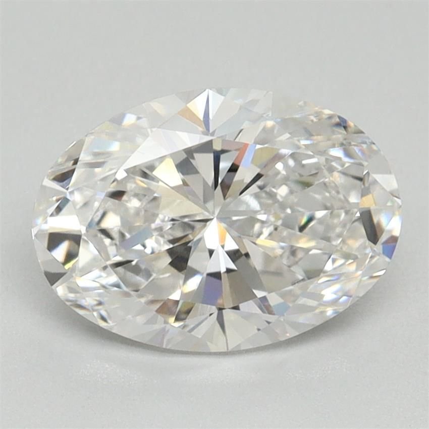 2.12ct D VVS2 Very Good Cut Oval Lab Grown Diamond