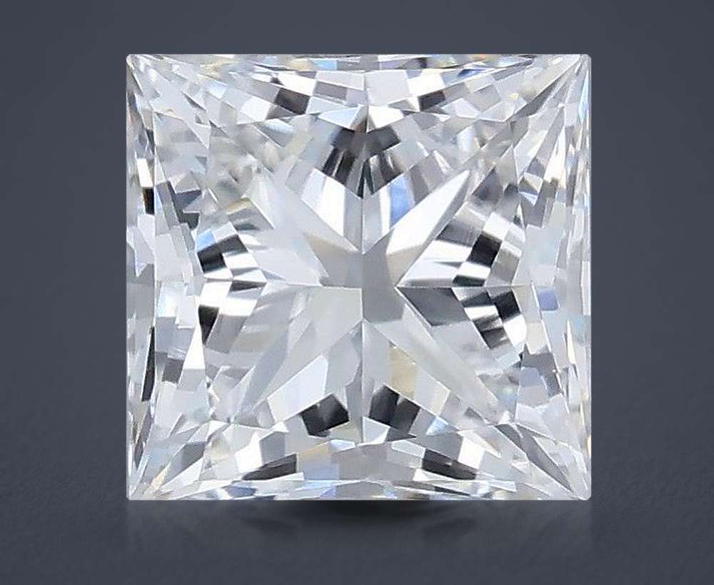 0.74 Carat Princess Lab Diamond