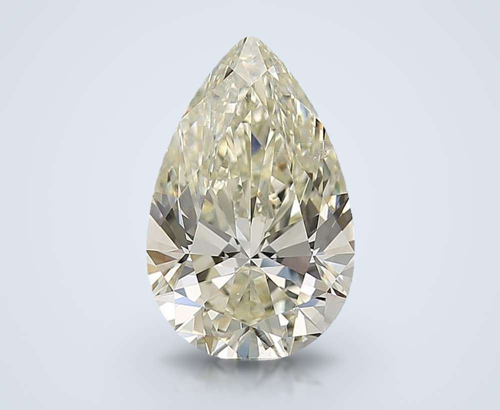 4.01 Carat Pear Natural Diamond