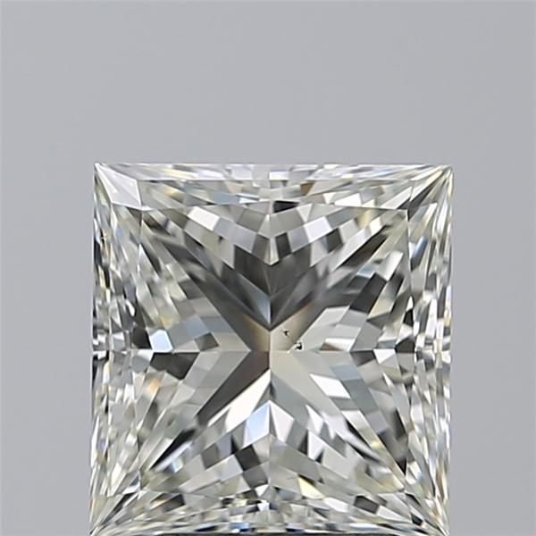 3.03ct K VS2 Very Good Cut Princess Diamond