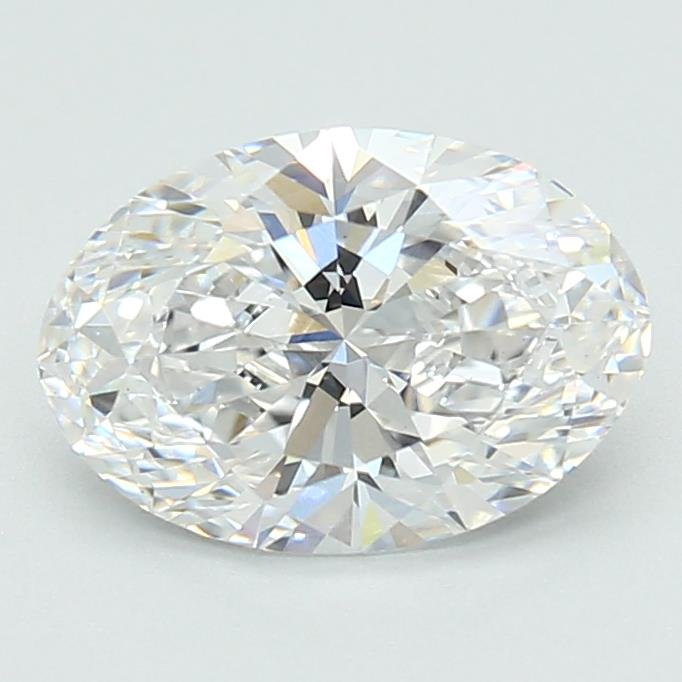 1.58ct D VS1 Rare Carat Ideal Cut Oval Lab Grown Diamond