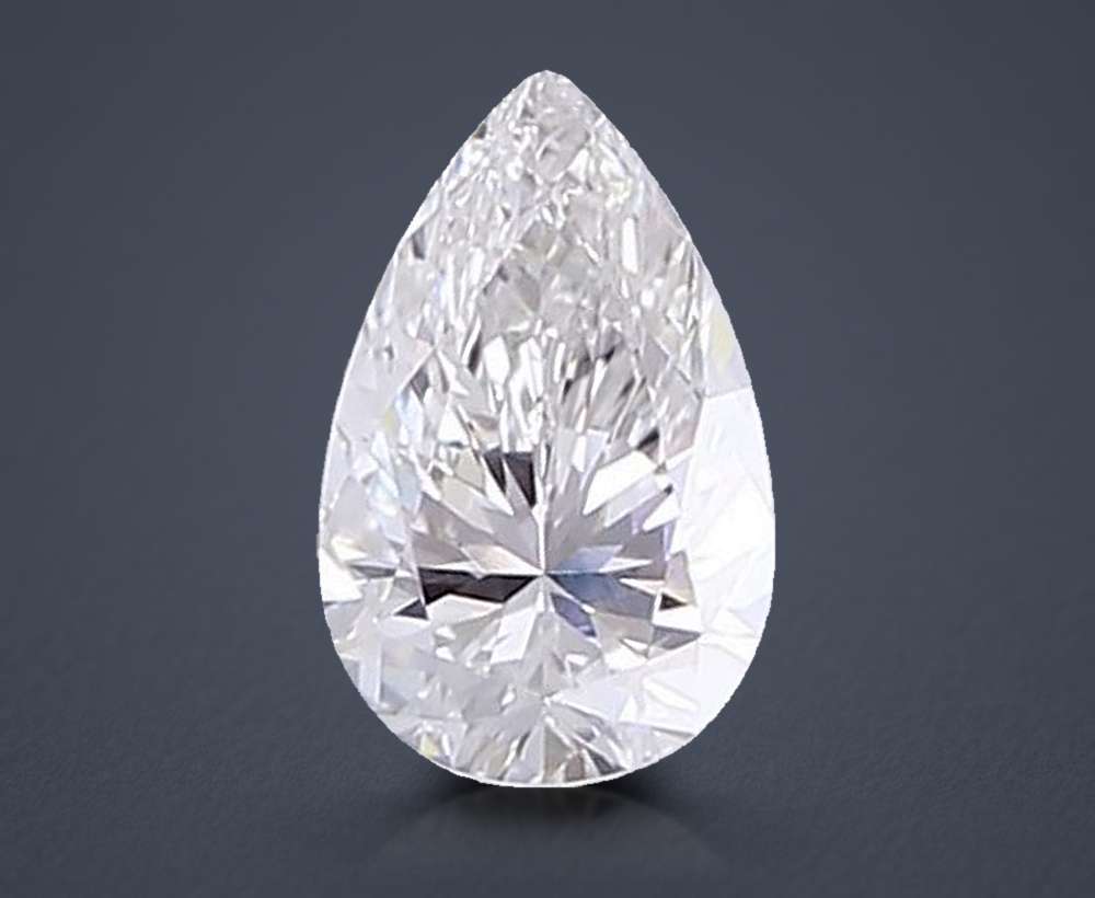 0.51 Carat Pear Lab Diamond