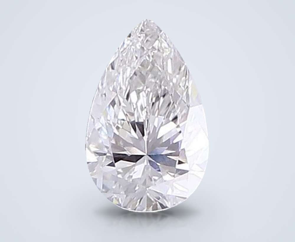 0.51 Carat Pear Lab Diamond