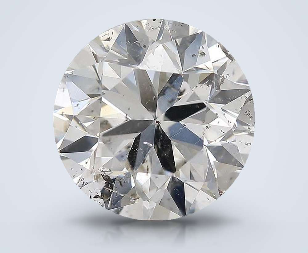 4.50 Carat Round Natural Diamond