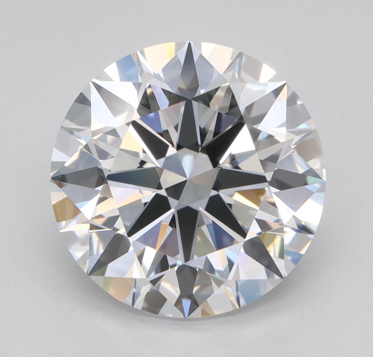 3.50ct E VVS1 Rare Carat Ideal Cut Round Lab Grown Diamond