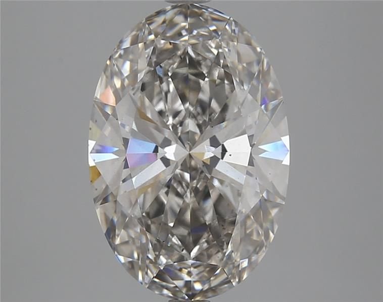 4.54ct I VS2 Rare Carat Ideal Cut Oval Lab Grown Diamond