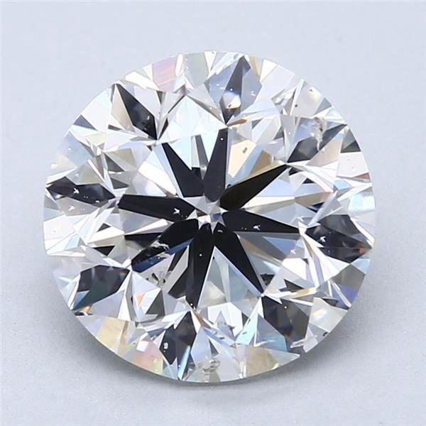 5.02ct E SI2 Very Good Cut Round Diamond