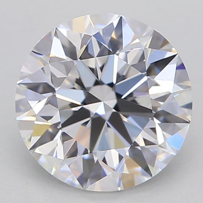 1.32ct D VVS2 Rare Carat Ideal Cut Round Lab Grown Diamond