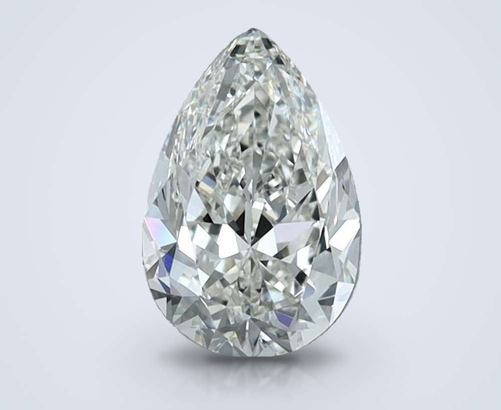 0.80 Carat Pear Natural Diamond