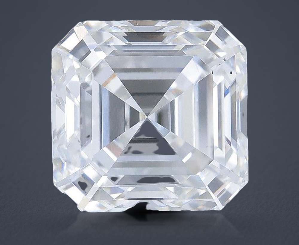 2.74 Carat Asscher Lab Diamond