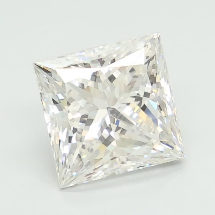 2.07ct F VS1 Rare Carat Ideal Cut Princess Lab Grown Diamond