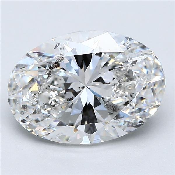 3.01ct E SI2 Very Good Cut Oval Diamond