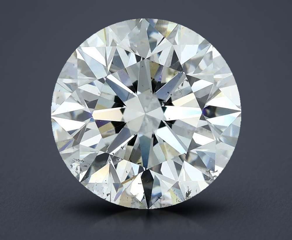 3.52 Carat Round Natural Diamond