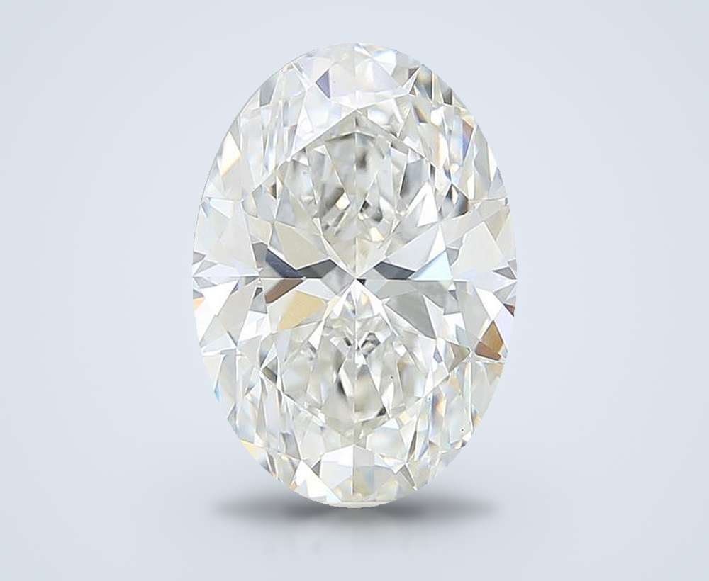 5.32 Carat Oval Lab Diamond