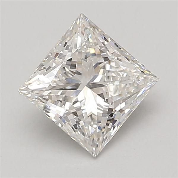 1.98ct E VVS2 Rare Carat Ideal Cut Princess Lab Grown Diamond