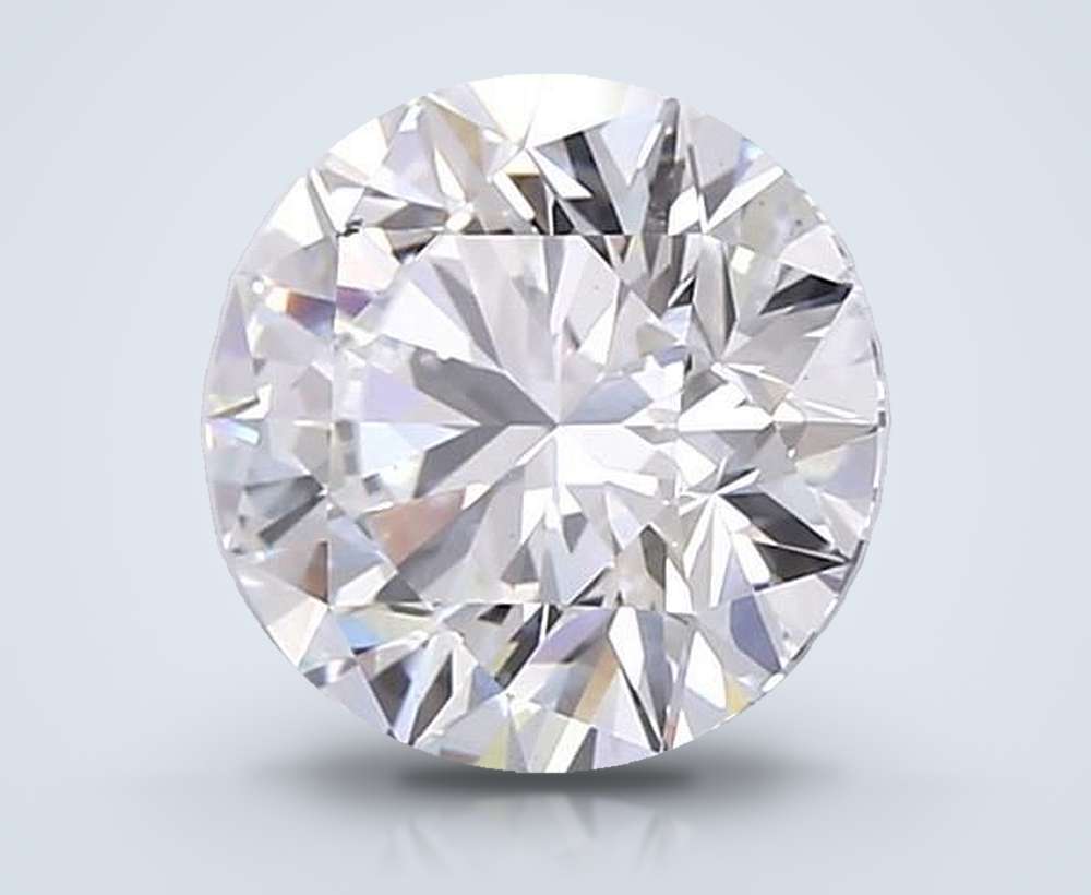 3.56 Carat Round Lab Diamond