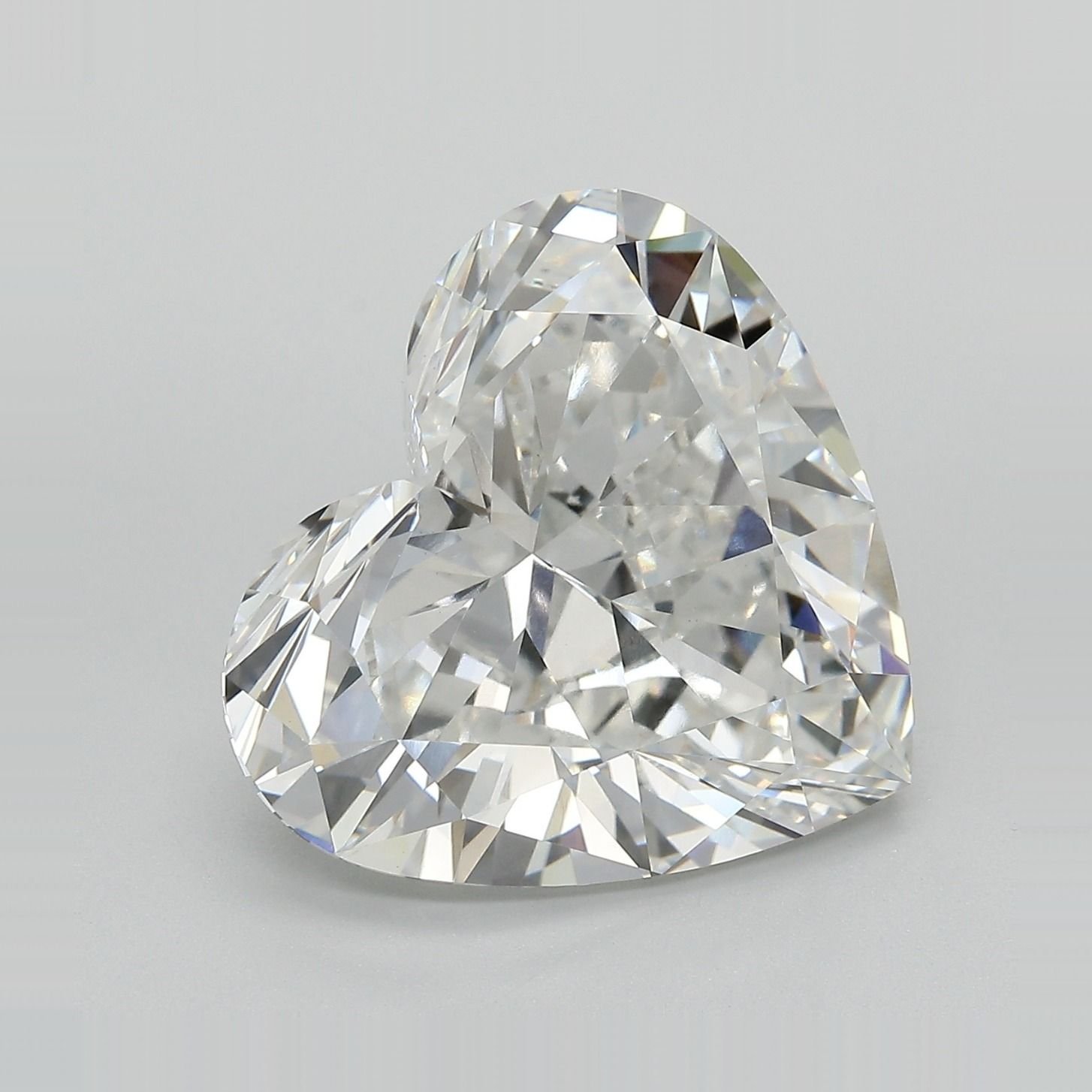 11.01ct F VVS2 Good Cut Heart Lab Grown Diamond