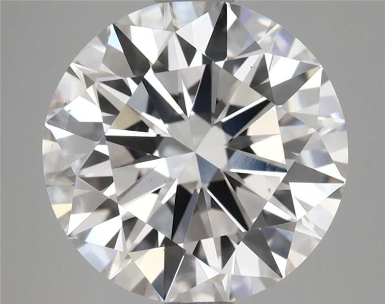 3.55ct D SI1 Rare Carat Ideal Cut Round Lab Grown Diamond