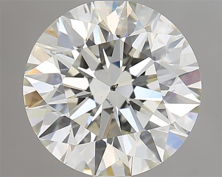 2.54ct K SI2 Rare Carat Ideal Cut Round Diamond