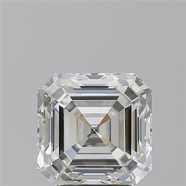 3.01ct J VVS1 Rare Carat Ideal Cut Asscher Diamond