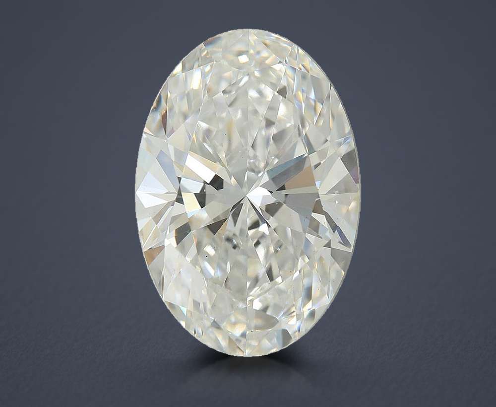 5.83 Carat Oval Lab Diamond