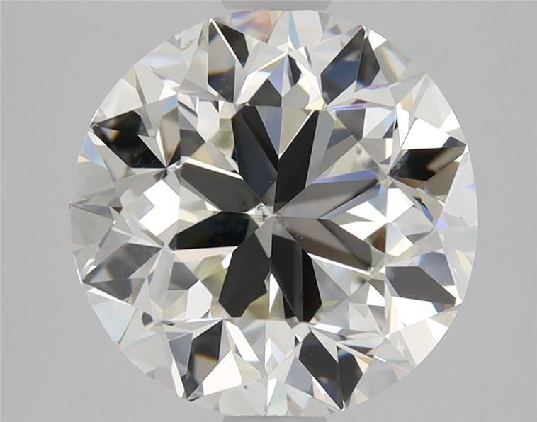 3.01ct K SI1 Very Good Cut Round Diamond