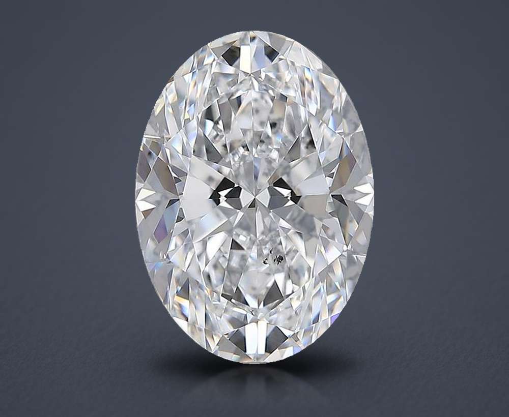3.70 Carat Oval Natural Diamond