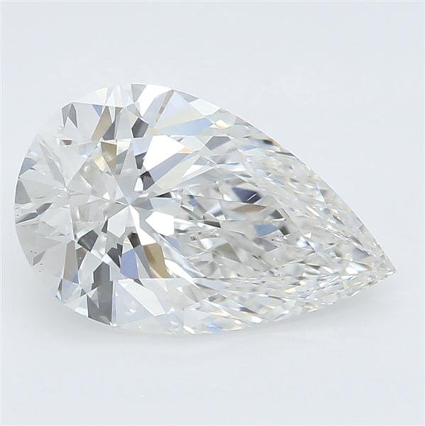 1.44ct F VS1 Rare Carat Ideal Cut Pear Lab Grown Diamond