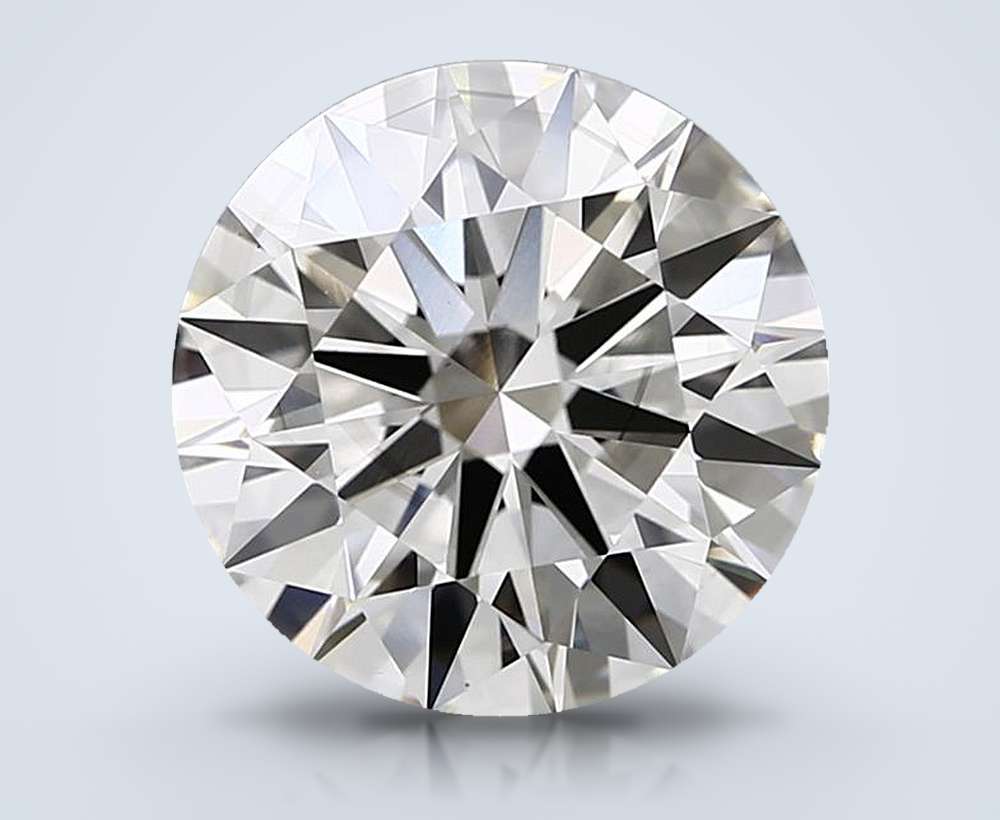 4.61 Carat Round Lab Diamond