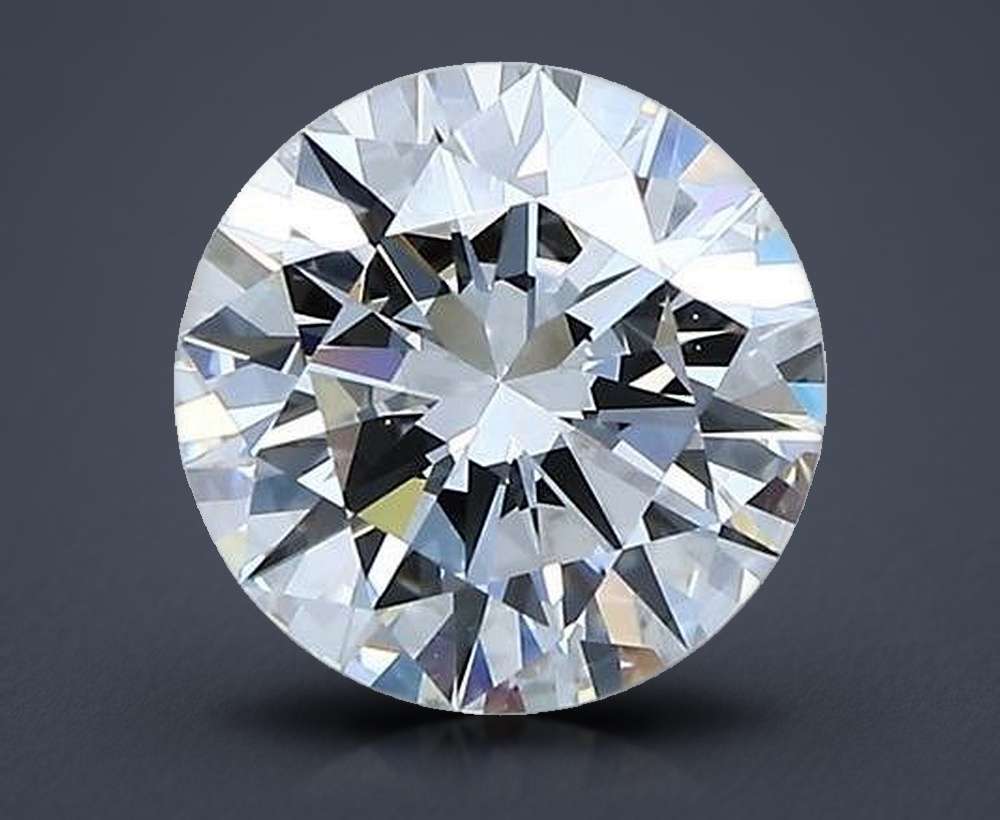 1.39 Carat Round Natural Diamond