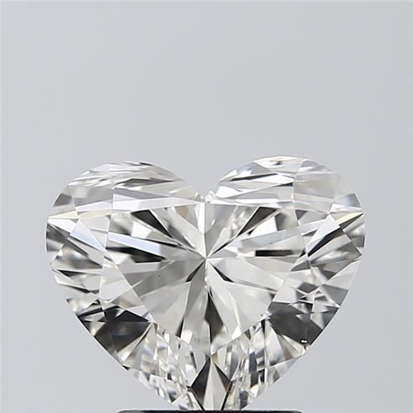 2.21ct I VVS2 Rare Carat Ideal Cut Heart Lab Grown Diamond