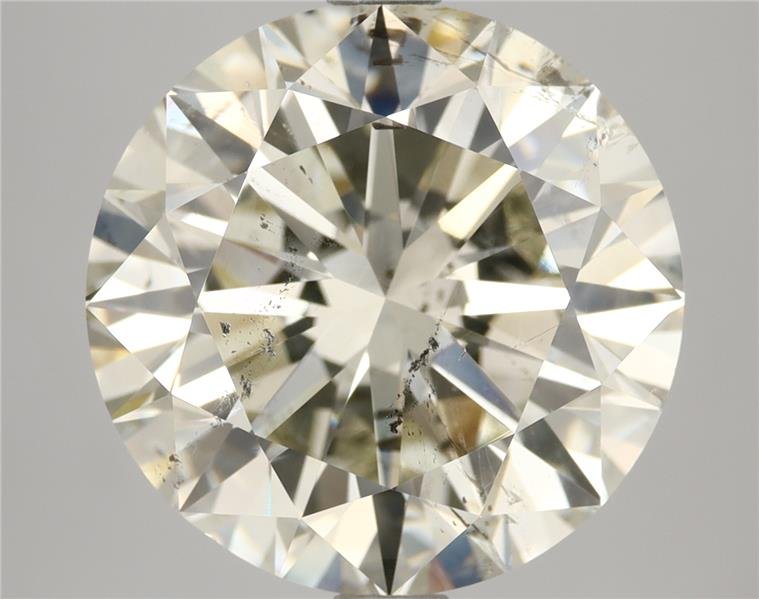 6.02ct J SI2 Excellent Cut Round Diamond