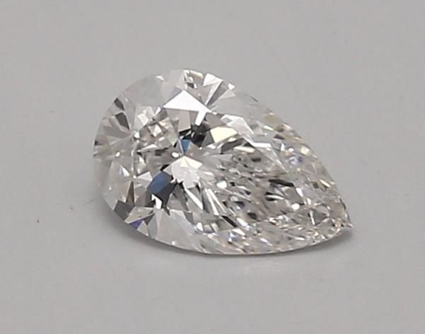 0.63ct E VVS2 Rare Carat Ideal Cut Pear Lab Grown Diamond