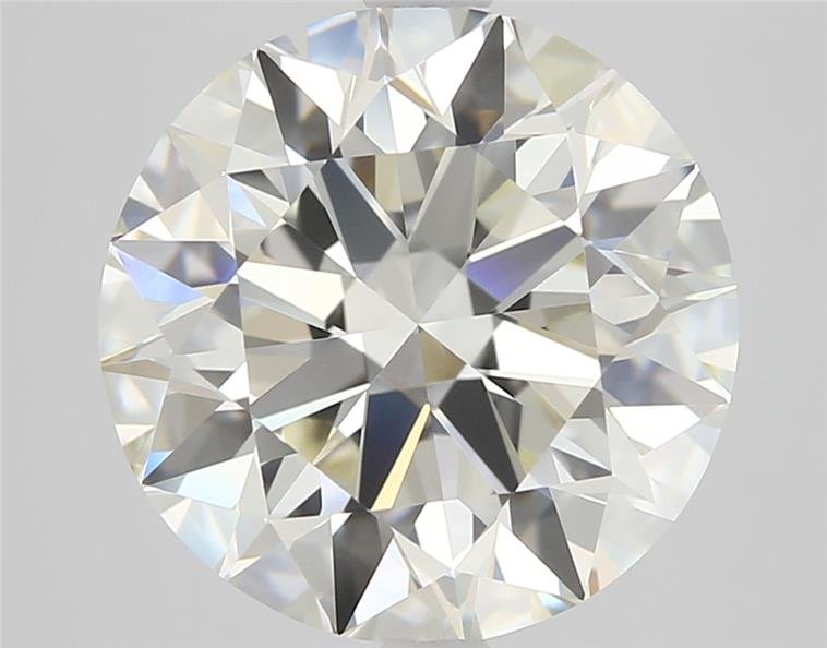 3.47ct K VVS2 Rare Carat Ideal Cut Round Diamond