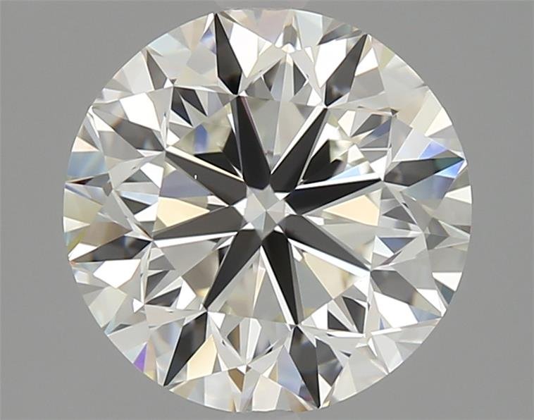 3.03ct J VS1 Very Good Cut Round Diamond