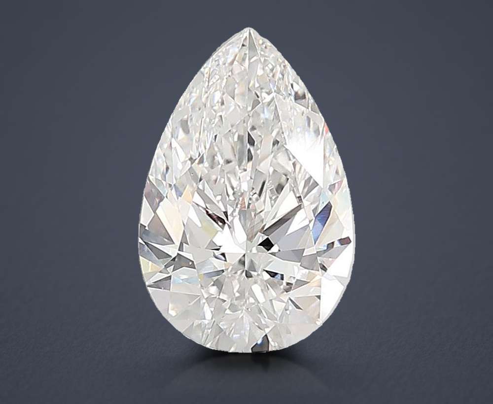 10.02 Carat Pear Lab Diamond