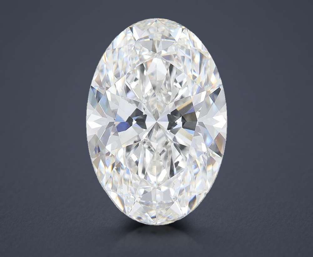 6.10 Carat Oval Lab Diamond