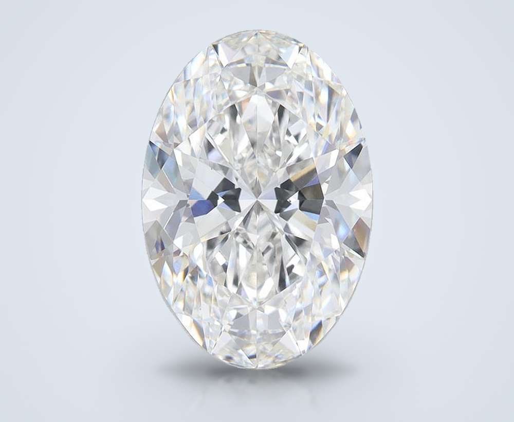 6.10 Carat Oval Lab Diamond